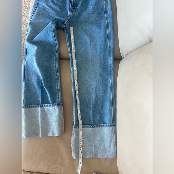 Veronica Beard Blue Cropped Ankle Jeans - Picture 7 of 8